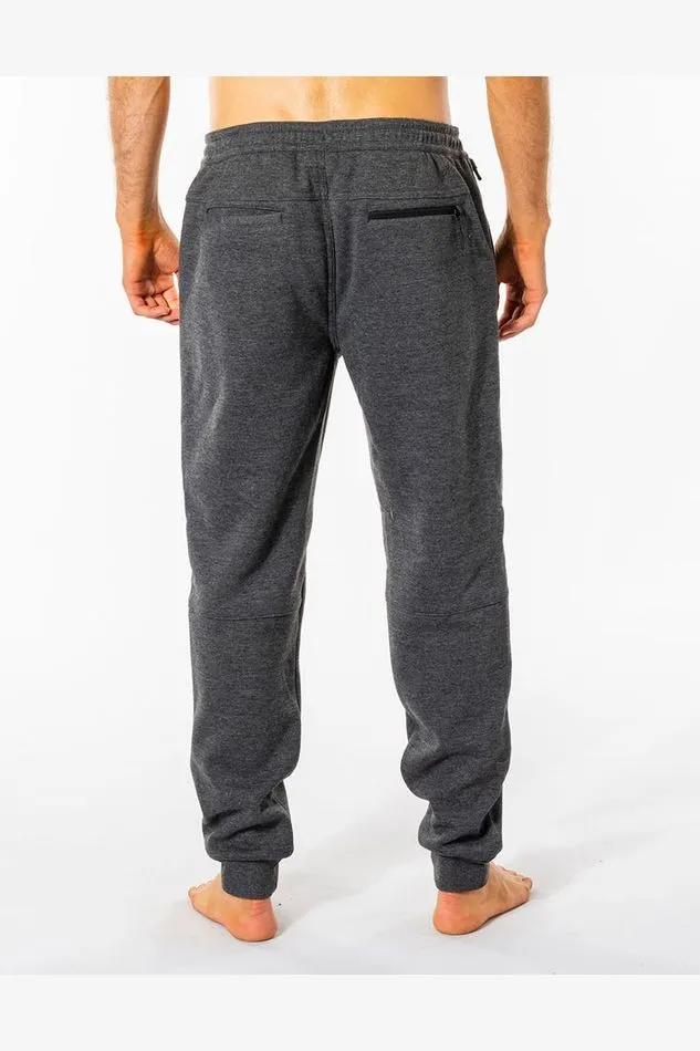ANTI SERIES DEPARTED TRACKPANT - CHARCOAL MARLE