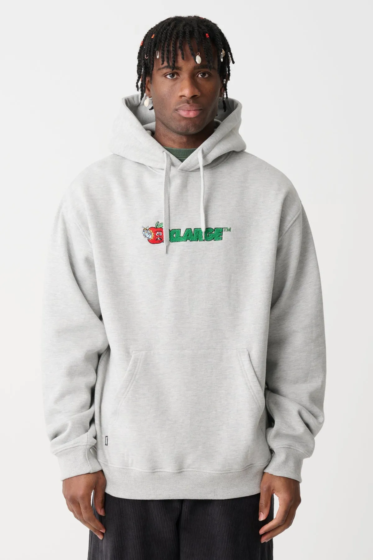 APPLES HOODIE - Ash Heather