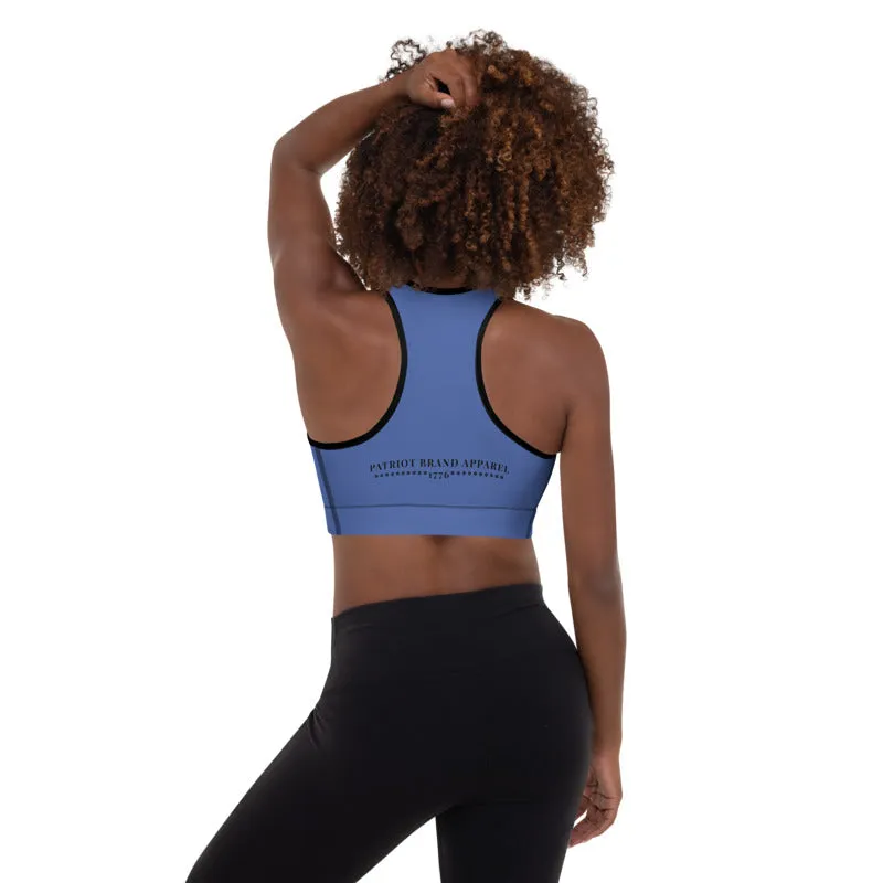 Athletic Sports Bra Indigo