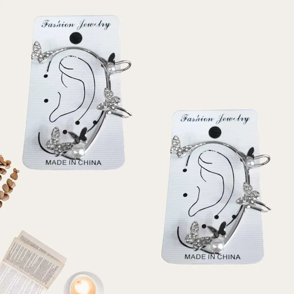 Butterfly Cuff Earrings S-0