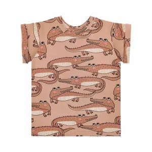 Dear Sophie T-Shirt | Crocodile Brown