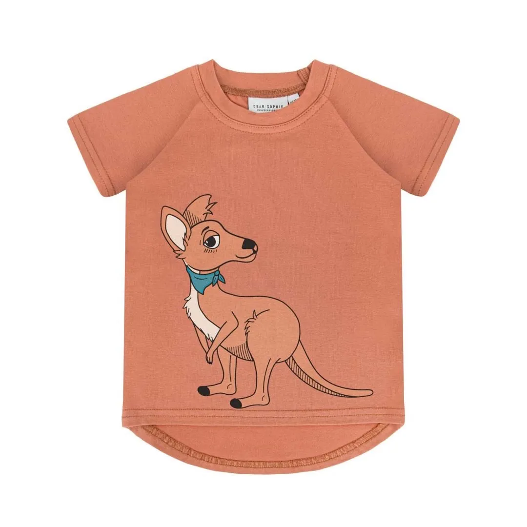 Dear Sophie T-Shirt | Kangaroo Red Brick