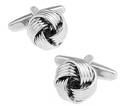 Fashion Knot Design Copper Cufflinks