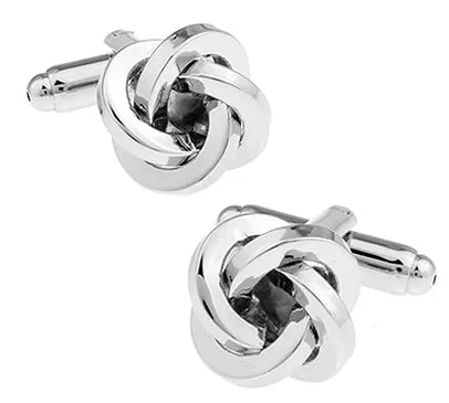 Fashion Knot Design Copper Cufflinks