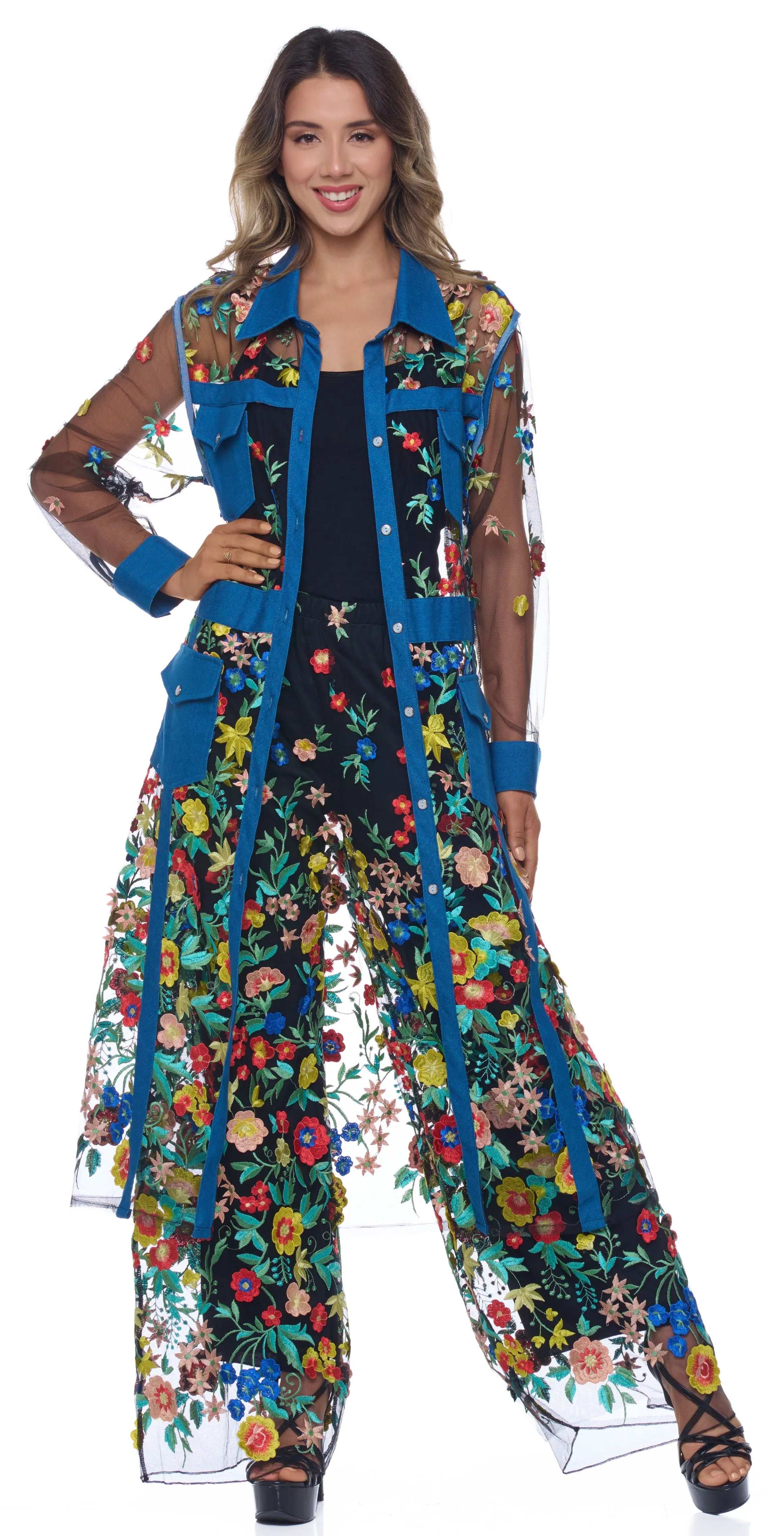 Floral Bliss Palazzo Set