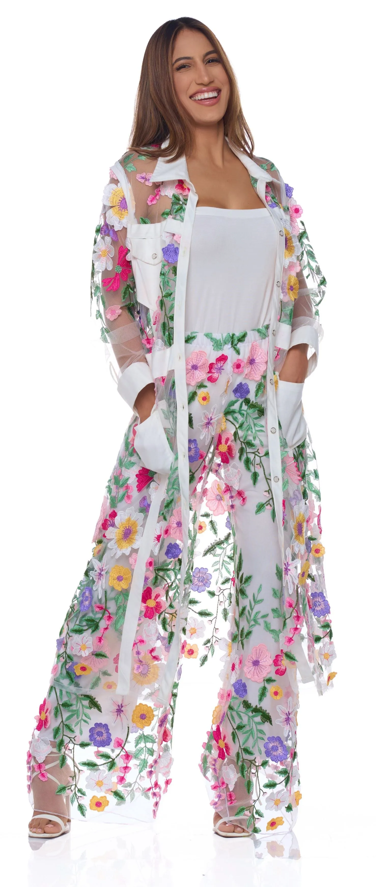 Floral Bliss Palazzo Set