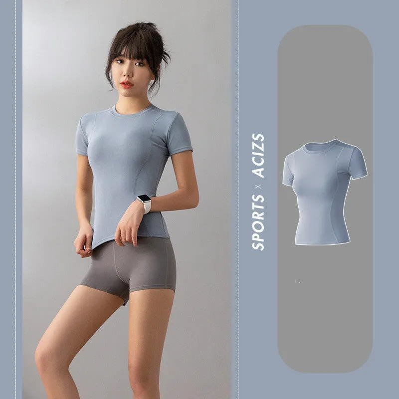 High Waist Bottoming Fitness Sports Womens Tights