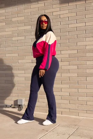 IOTA  JACKET AND LEGGING 2PC SET -NAVY MULTI