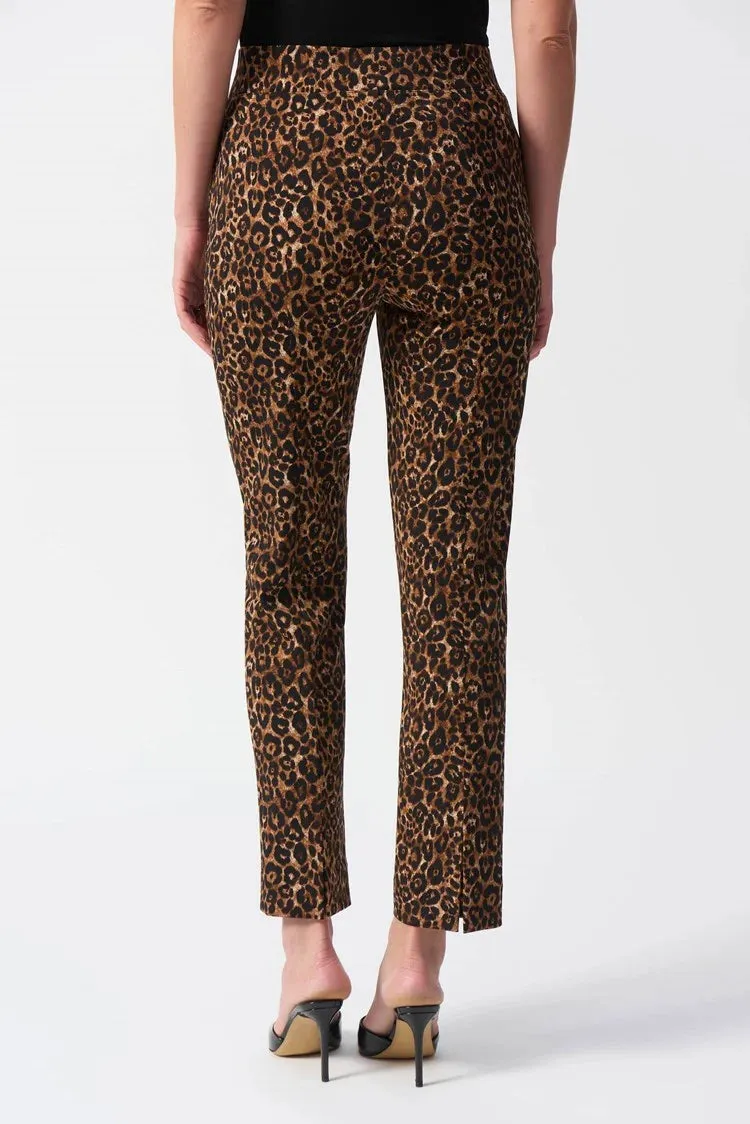 Joseph Ribkoff Silky Knit Animal Print Pull-On Pants
