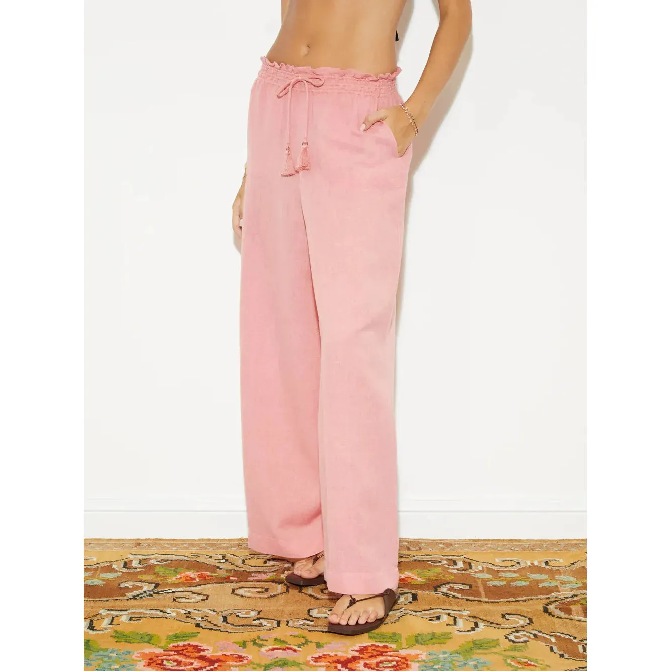 LA PONCHE PAPERBAG PANT