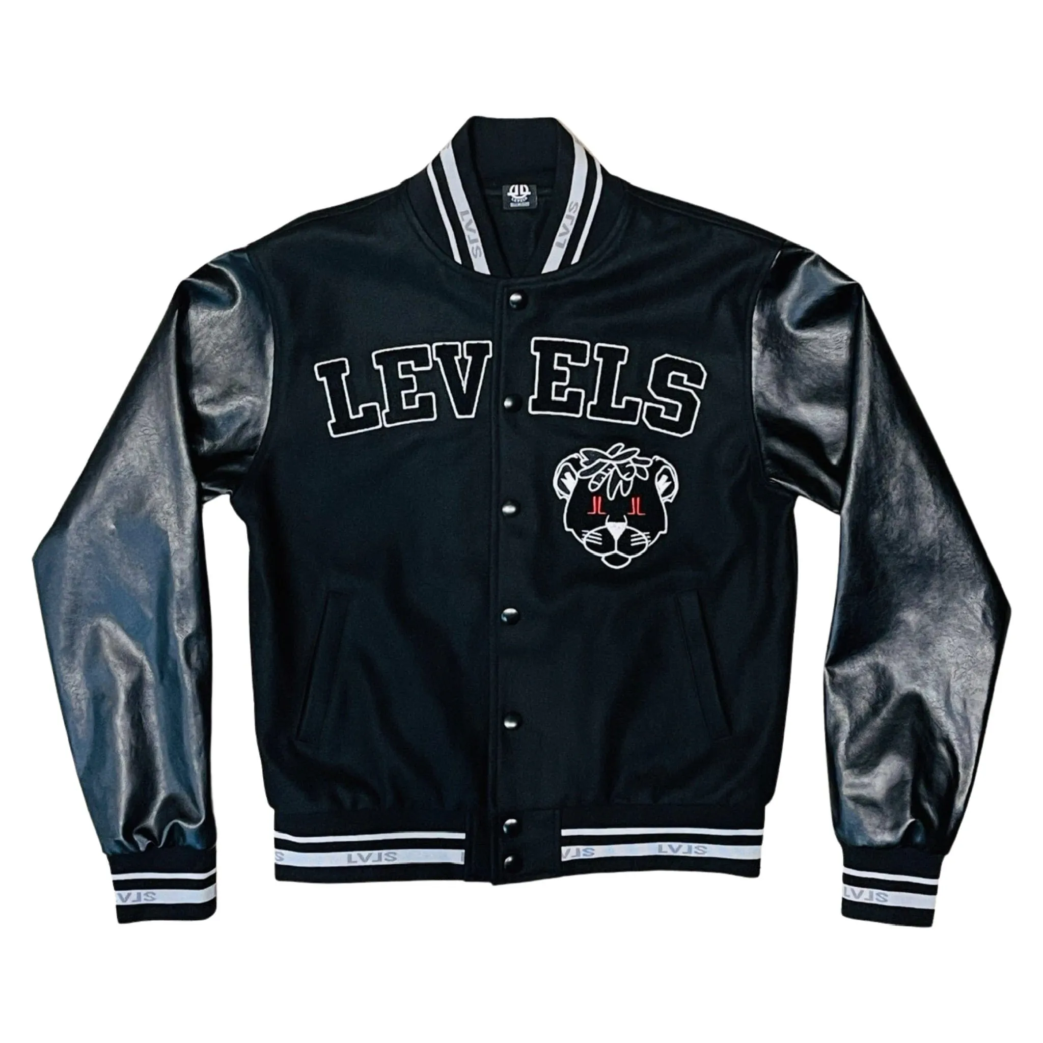 LEVELS CITY VARSITY JACKET | RED EDITION