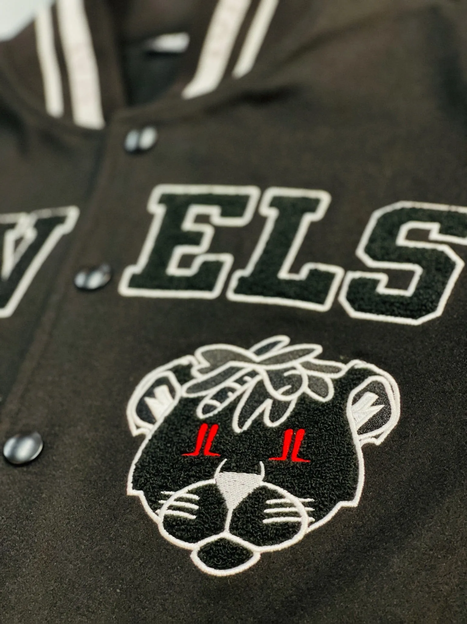 LEVELS CITY VARSITY JACKET | RED EDITION