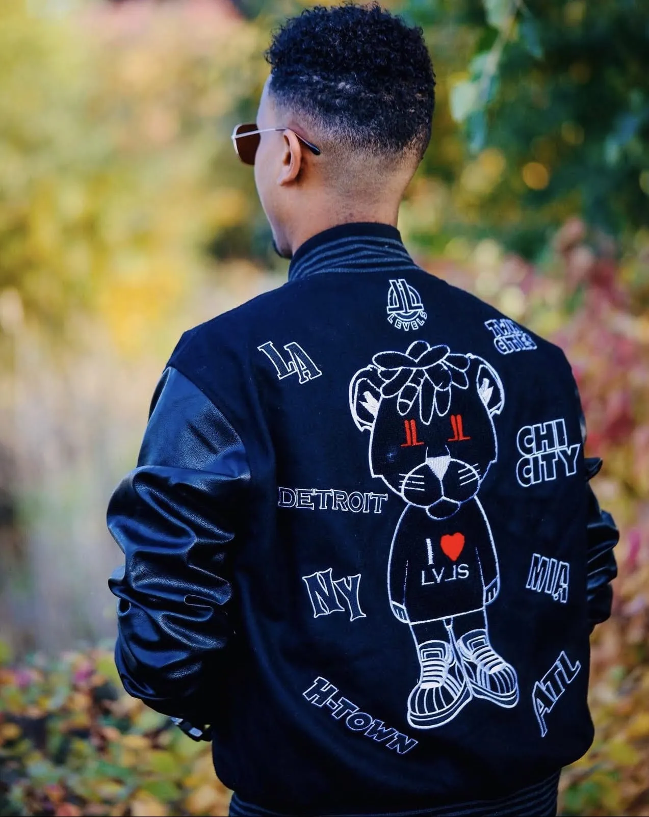 LEVELS CITY VARSITY JACKET | RED EDITION