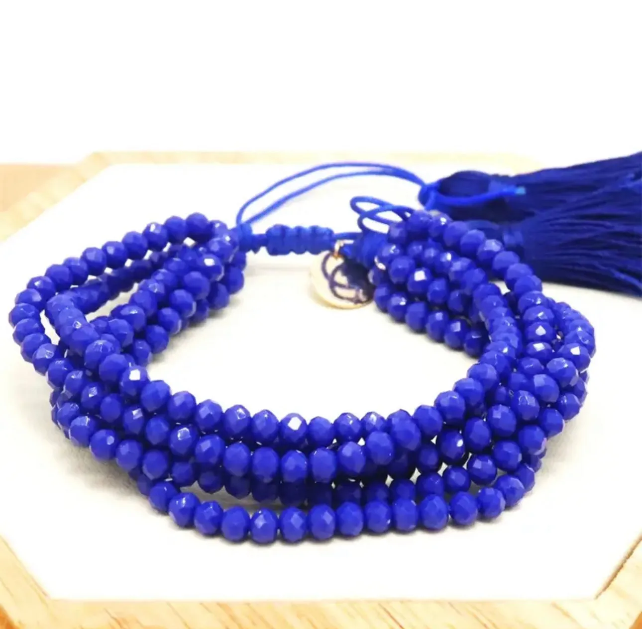 Multistrand Crystal Bracelet 410-04 | Erika Williner Designs