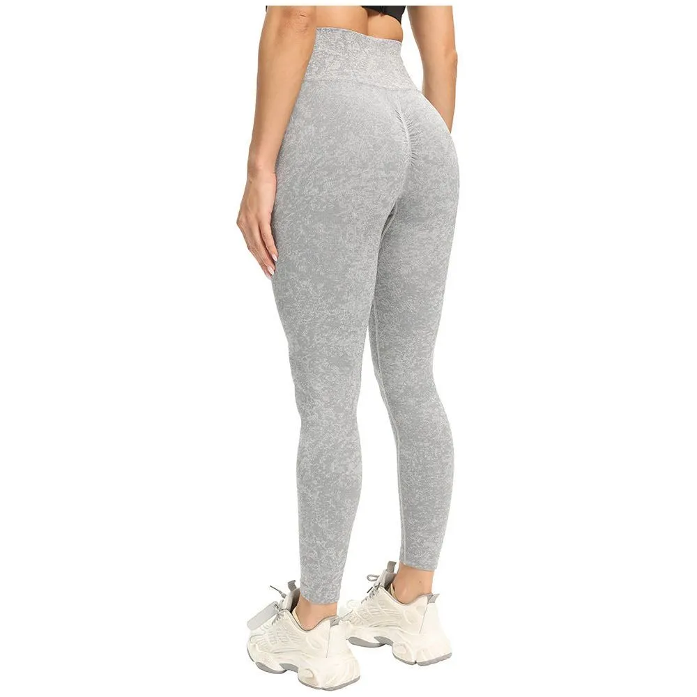 Nylon Knitted Moisture Wicking Sports Fitness Slim Leggings Women's Yoga Pants