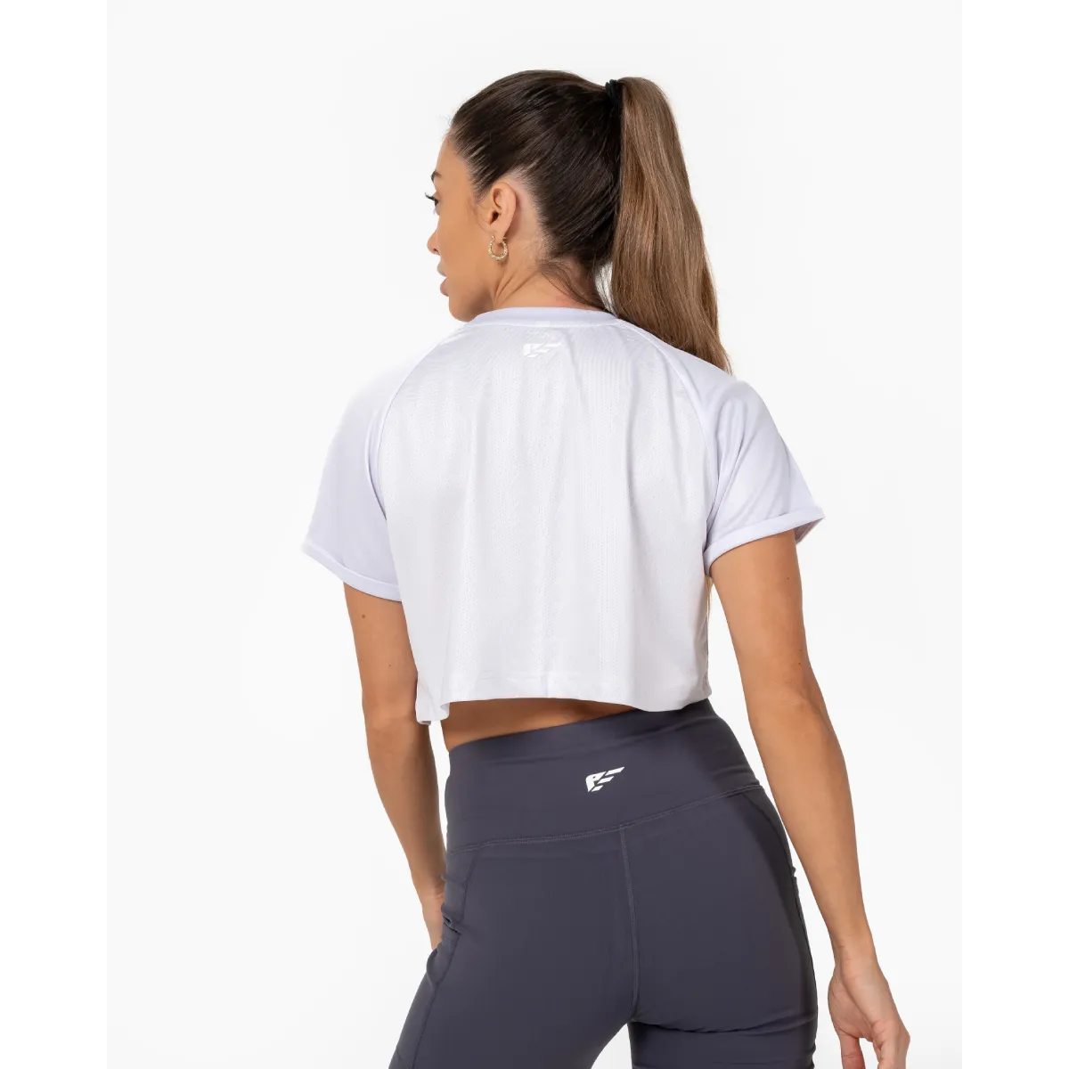 Palmfit Evolve 2.0 Crop Top, WHITE