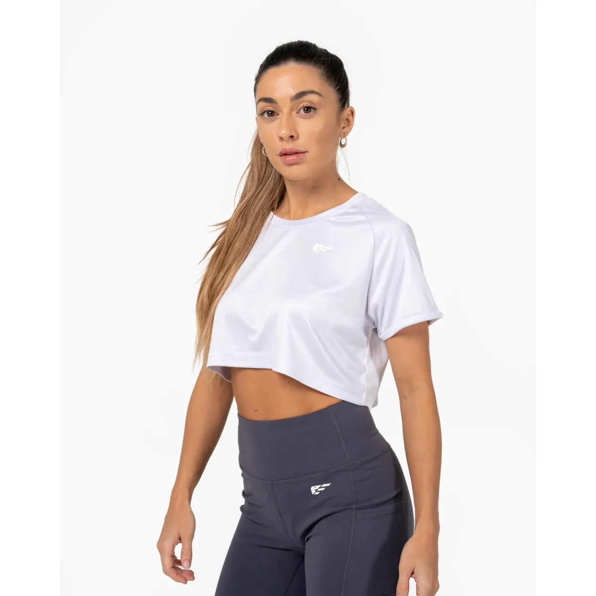 Palmfit Evolve 2.0 Crop Top, WHITE