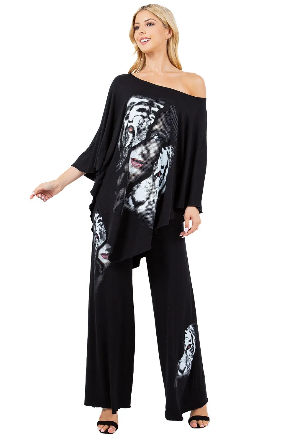 Queen Palazzo Set