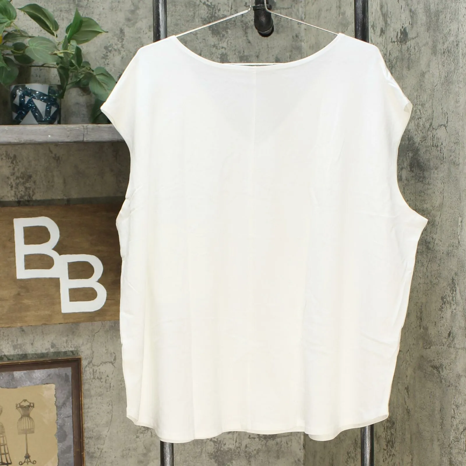 Rachel Hollis Plus Size Baseball Hem Knit Tank Top