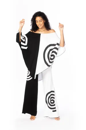 Spiral Two Tone Palazzo Set