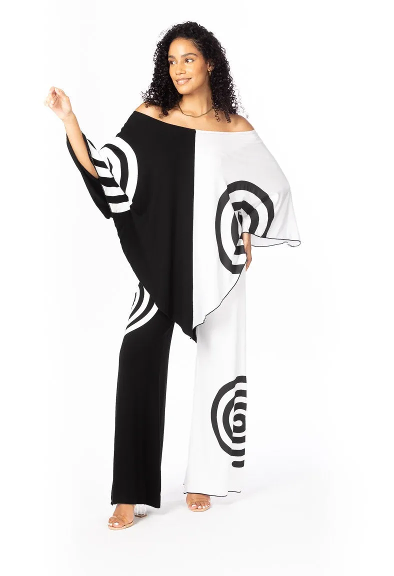 Spiral Two Tone Palazzo Set