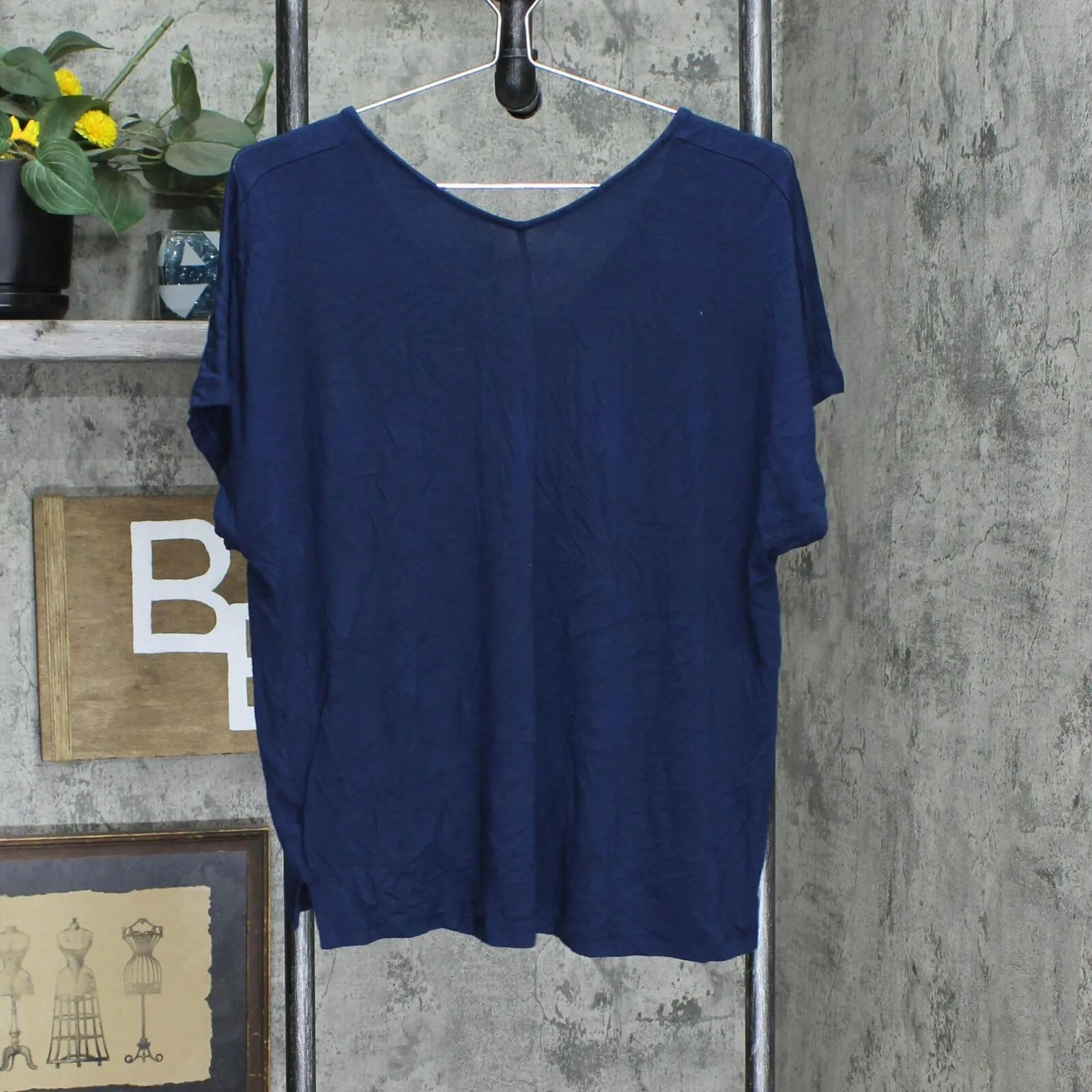 Stars Above Women's Beautifully Soft Sleep T-Shirt 567752 Navy Blue L