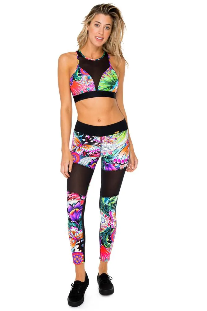 VIVA CUBA - Elastic Band Sports Bra